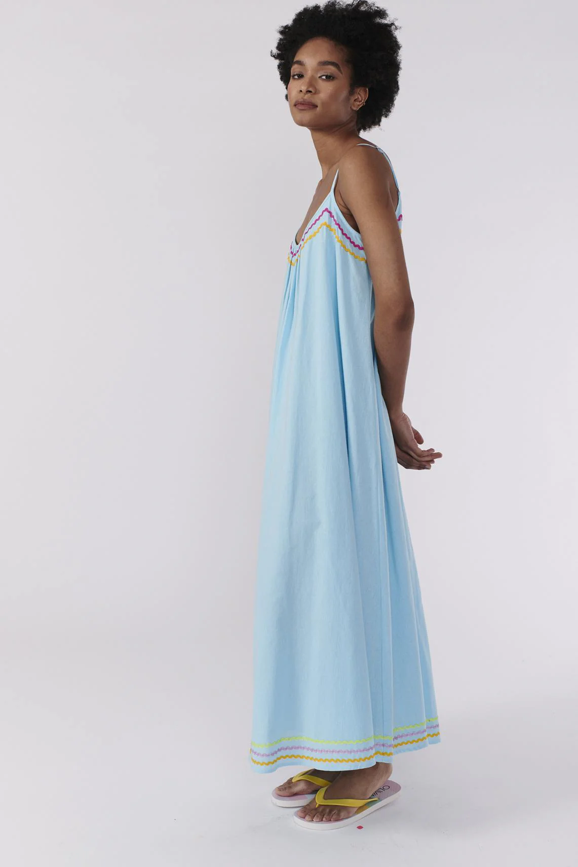 Aurora Blue Maxi Dress RENTAL - Image 3