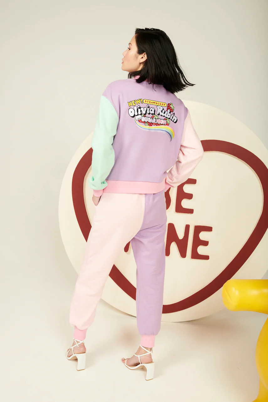 Cassia Colourblock Varsity Jacket - Image 5