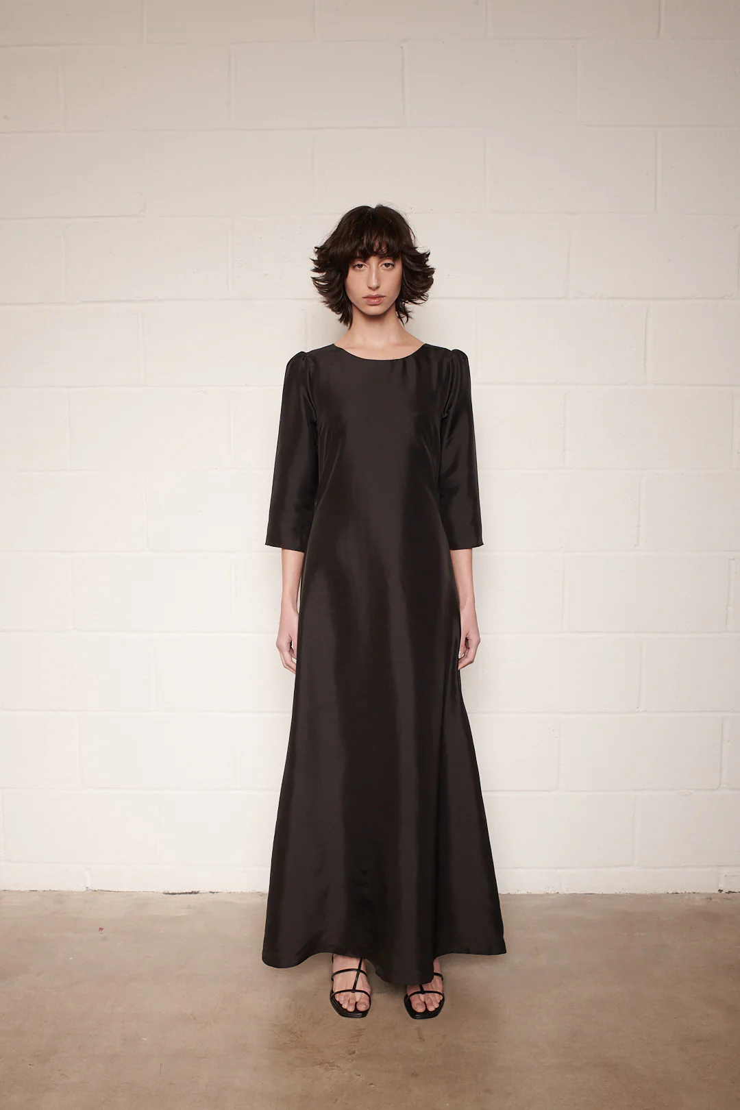 Noa Black Multi Bow Maxi Dress RENTAL - Image 3