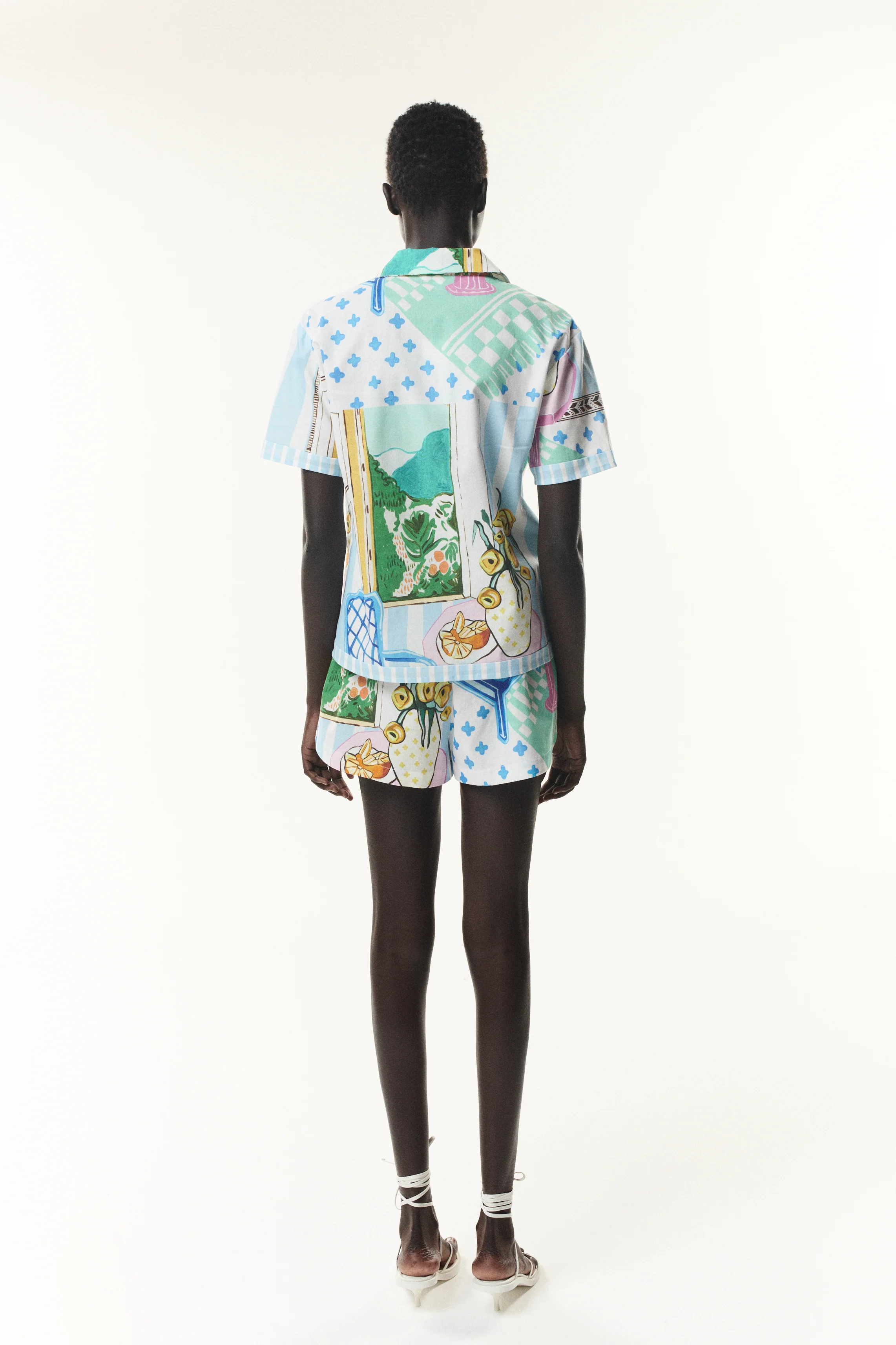 Remy Scene Print Short Sleeved Shirt - Image 4